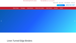 Binders Inc - Turned Edge 3 Ring Binders