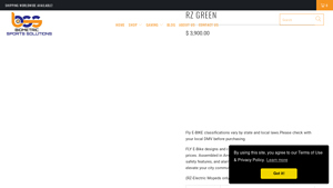 Biometric Sports Solutions - RZ Green-Fly E-BIKE