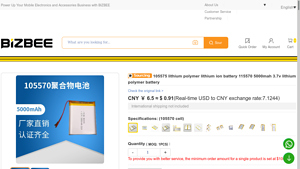 Bizbee - Lithium Polymer Battery 115570