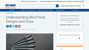 Bay Supply - Blind Rivets