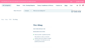 Blome Research - Tirzepatide 40mg
