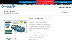 Bluetorrent Pool Products - Auto Float Cover