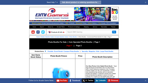 BMI Gaming - Fun Stop Photos Gen 3 Photobooth