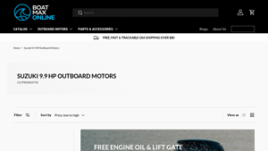 Suzuki - 9.9 HP Outboard Motors