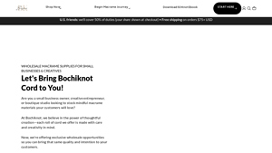 Bochiknot - Wholesale Macrame Supplies