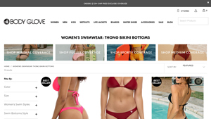 Body Glove - Thong Bikini Swimsuits