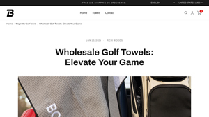 Bold Golf - Custom Golf Towels