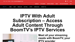 BoomTV - IPTV with Adult Subscription