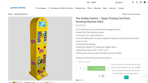 Hobby Station - Topps Trading Card Pack Vending Machine