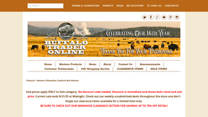 Buffalo Trader - Western Silhouettes Candle & Wax Warmer