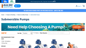 Bulk Reef Supply - Vectra DC Return Pumps