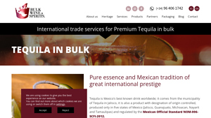 Bulk Wine and Spirits - Premium Bulk Tequila