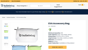 Bulletin Bag - EVA Accessory Bag