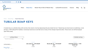 BumpKeys4U - AGA 8 Pin Bump Key