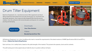 Bushman Equipment - Drum Tilter Solutions