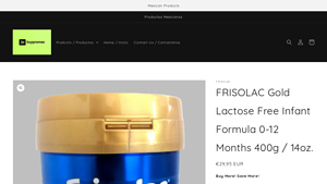 FRISOLAC - Gold Lactose Free Infant Formula