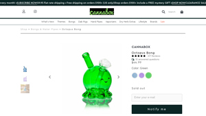 Cannabox - Octopus Bong