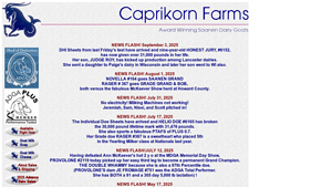 Caprikorn Farms - Saanen Dairy Goats