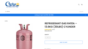 Carlisa Enterprises - Refrigerant Gas R410A