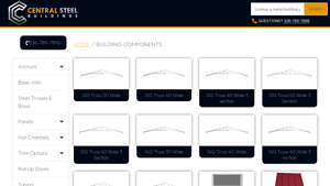 Central Steel Buildings - Building Components