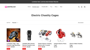 Chastity Cage - Electric Chastity Devices