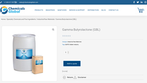 Chemicalsglobal - Gamma Butyrolactone (GBL)