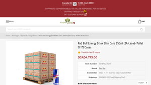 Red Bull - Energy Drink Slim Cans 250ml
