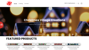 Christmas Village Creations - Customizable Holiday Stalls