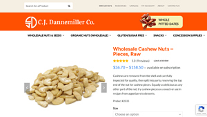 CJDannemiller - Wholesale Cashew Nuts