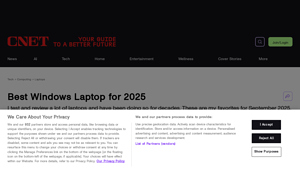 CNET - Best Windows Laptops