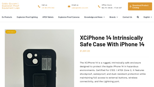 Cobic - XCiPhone 14 Intrinsically Safe Case