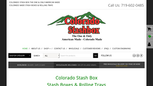 Colorado Stash Box - American-Made Stash Boxes and Rolling Trays