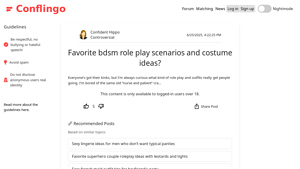 Conflingo - Unique Lingerie & Roleplay Ideas