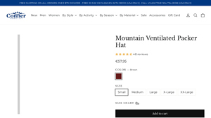 Conner Hats - Mountain Ventilated Packer Hat
