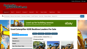 Caterpillar - 420E Backhoe Loaders for Sale