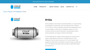 Coolib Gas - R152a Refrigerant