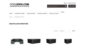 CoolSofa - U-Shaped Fully Channeled Back Booth