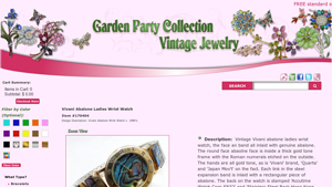 Vivani - Abalone Ladies Wrist Watch
