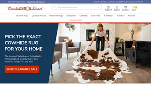 Cowhides Direct - Cowhide Rugs & Accessories