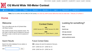 CQ World Wide - 160-Meter Contest