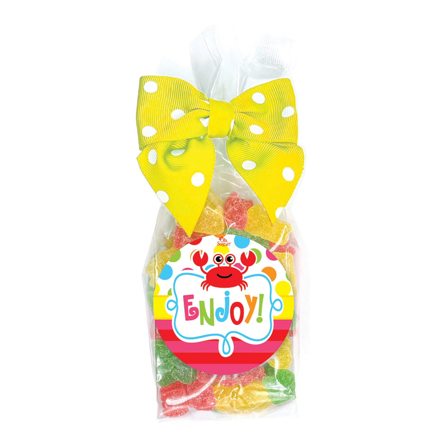 A stock image illustrating crab gummy candy concepts