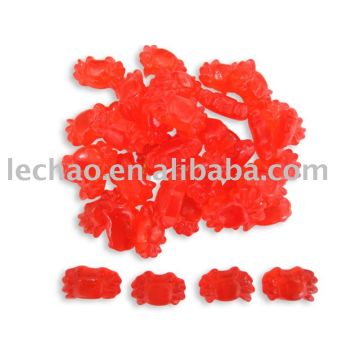 A stock image illustrating crab gummy candy concepts