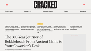 Cracked - Bobblehead History