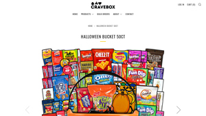Cravebox - Halloween Candy Bucket 40ct