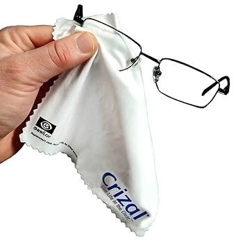 A stock image illustrating crizal lens cloth concepts