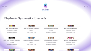 Crystal Gymnastics - Rhythmic Leotards