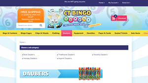 CT Bingo Supply - Dabbin' Fever Bingo Dauber