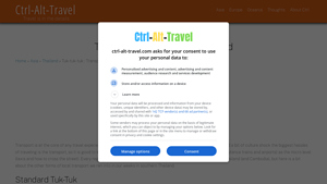 Ctrl-Alt Travel - Tuk-Tuk & Boat-Tuk Adventures