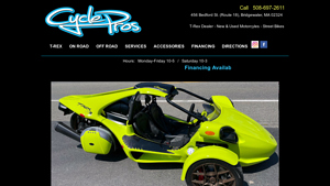 Cycle Pros - T-Rex 3 Wheeler