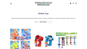 Dallas General Wholesale - Bubble Toys